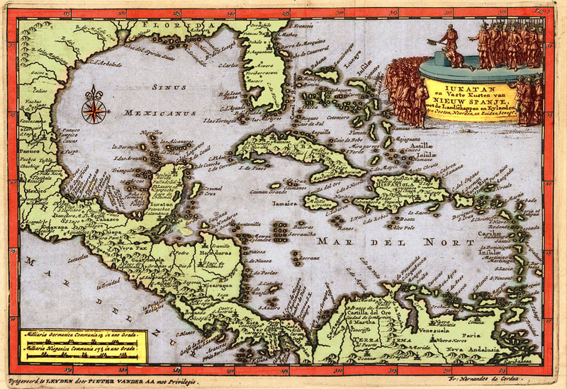 Midden Amerika 1706 van der Aa